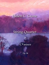 String Quartet no.2 in c# minor,  op. 36 P.O.D. cover